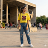 Yellow Teddy Graphic T-Shirt