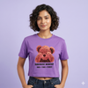 Purple Teddy Graphic T-Shirt