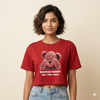 Red Teddy Graphic T-Shirt