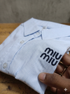 White Stripe Casual Shirt